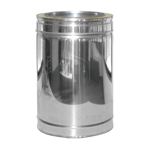 Längenelement 440 mm - doppelwandig - Dinak DW6 Längenelement 440 mm - doppelwandig - Dinak DW6