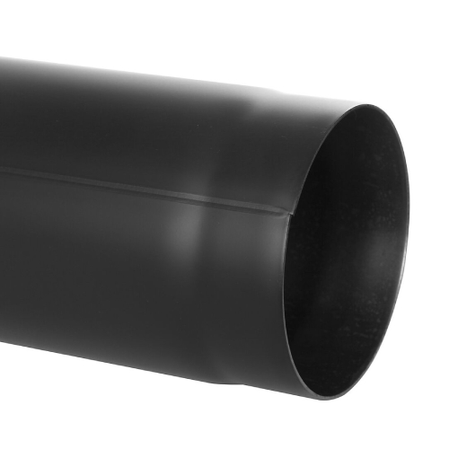 Ofenrohr - Längenelement 1000 mm schwarz - Tecnovis TEC-Stahl