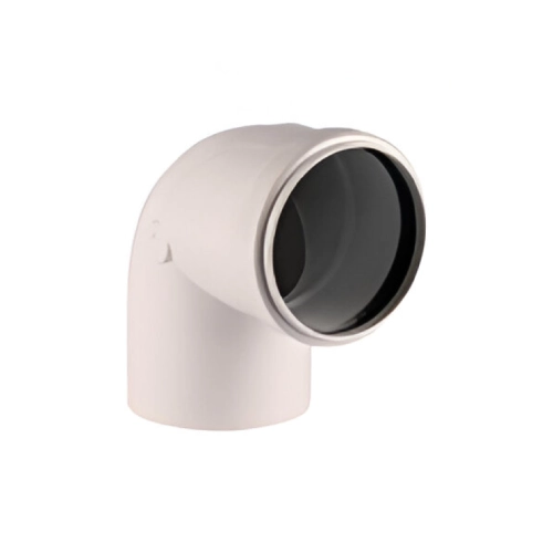 Edilkamin - Weißes Aluminiumrohr, Ø 6 cm Pelletofenzubehör