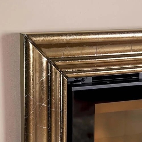 La Nordica - Verkleidung - Cornice Maiolica Oro Craquelé 100 Kaminzubehör