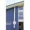 Vorschau: Tecnovis TEC-DW-Classic Schornstein - Blaues Haus mit Dachdurchführung