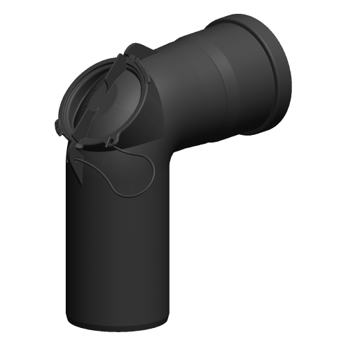 Reinigungswinkel 87° - einwandig - Tecnovis TEC-PPS