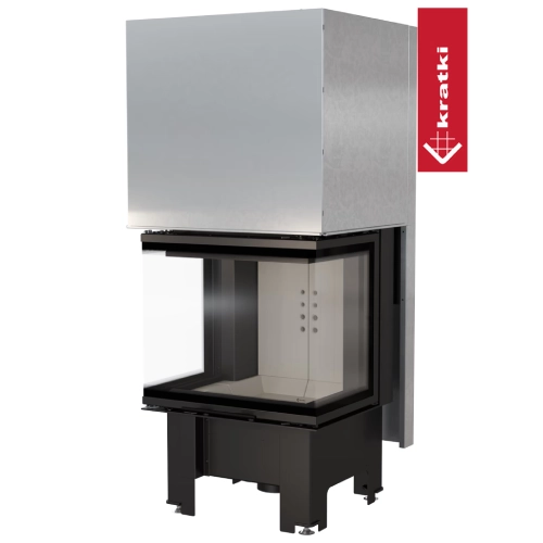 Kratki NBC 600/400 Kamineinsatz 9 kW Schiebetür