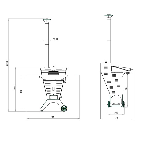 Wamsler Basic Pelletgrill