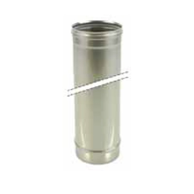 Längenelement 1000 mm - einwandig - Schiedel Metaloterm ME
