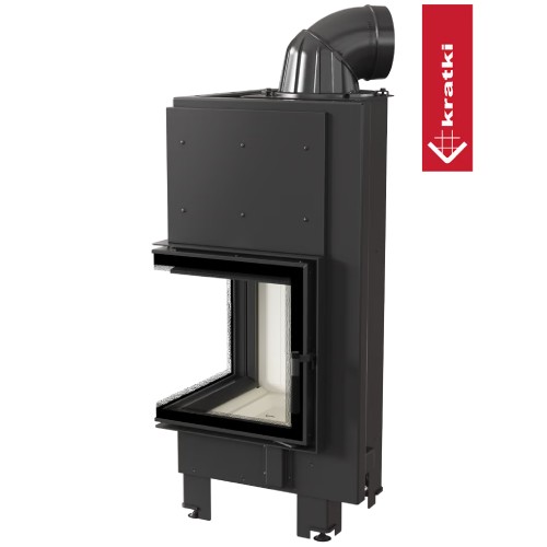 Kratki MBN Kamineinsatz 8 kW Eckkamin