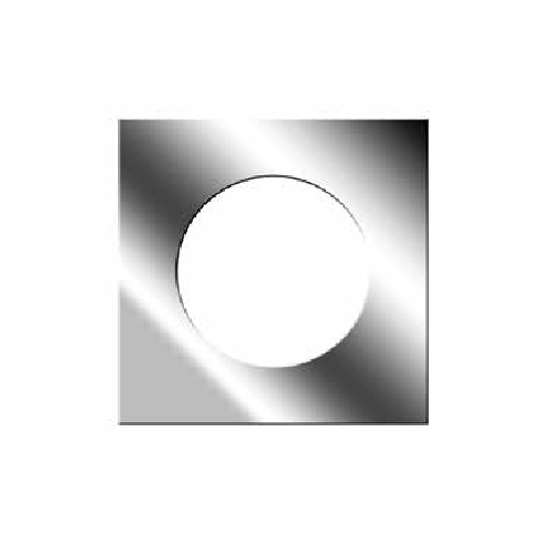 Blende 0° 1 oder 2 teilig - doppelwandig - Schräder Future line DW