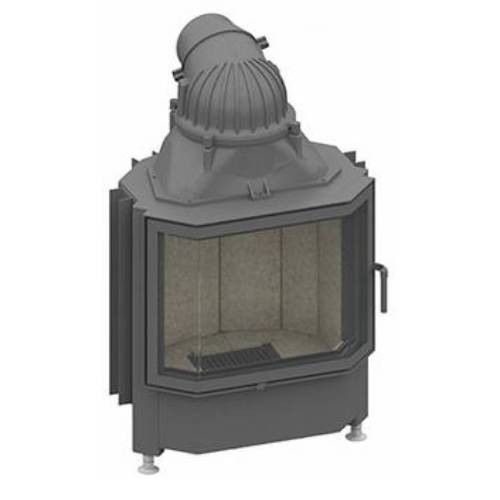 SCHMID Pano 67 s Kamineinsatz 9 kW Drehtür