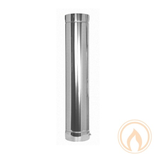 Längenelement 540 mm, kürzbar - doppelwandig - EKA-Edelstahlkamine Complex D
