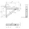 Vorschau: Wandstützen & Querträger Typ I 350 mm, Altkupfer lackiert für Tecnovis TEC-DW-CLASSIC