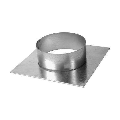 CB-tec - Stutzenblech 23 x 23 cm - 1 Stutzen