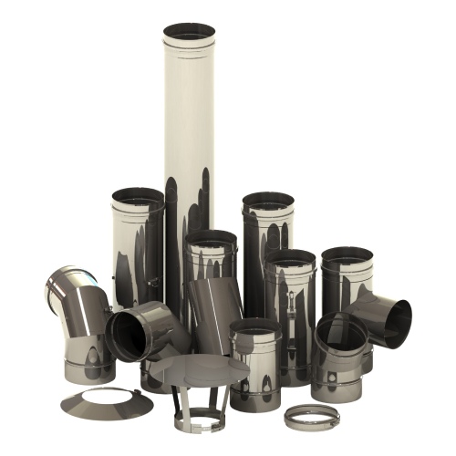 Schornsteinsanierung einwandig Ø 80 mm – Tecnovis TEC-EW-Classic