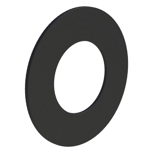 Ofenrohr - doppelwandig - Wandrosette bis 85 mm schwarz - Tecnovis TEC-Protect
