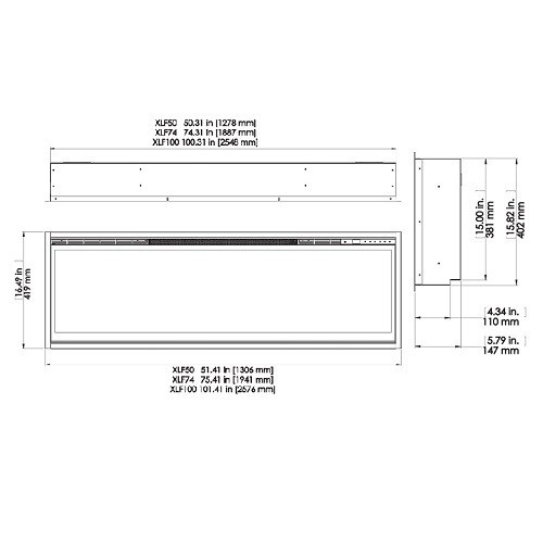 Dimplex Ignite XL 100 Elektrokamineinsatz