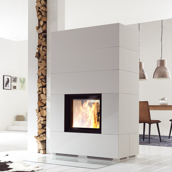 Camina S7 TV Hoch Kaminbausatz 7 kW Speicheranlage