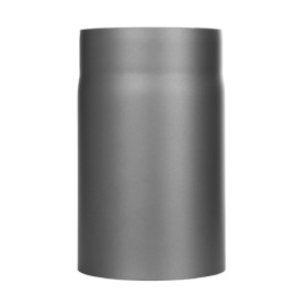 Ofenrohr - Längenelement 250 mm gussgrau - Tecnovis TEC-Stahl