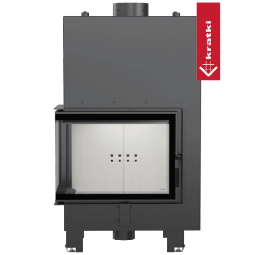 Kratki MBZ PW Kamineinsatz 13 kW Eckkamin wasserführend