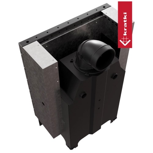 Kratki MBM Kamineinsatz 10 kW Schiebetür
