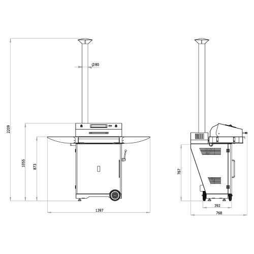 Wamsler Exklusiv Pelletgrill