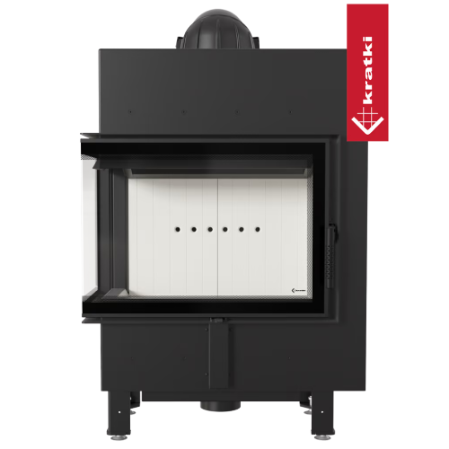 Kratki Lucy 12 Slim Kamineinsatz 8 kW Eckkamin