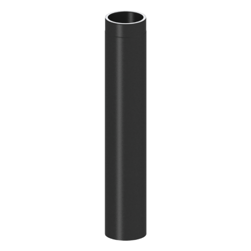 Ofenrohr - doppelwandig - Längenelement 1000 mm schwarz - Tecnovis TEC-Protect
