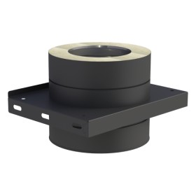 Grundplatte für Zwischenstütze - doppelwandig - Jeremias DW-BLACK 50