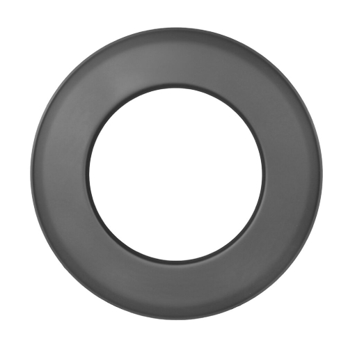 Ofenrohr - Wandrosette 55 mm schwarz - Tecnovis TEC-Stahl