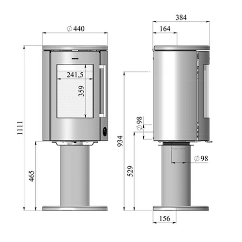 Morsoe 7349 Kaminofen 4,3 kW