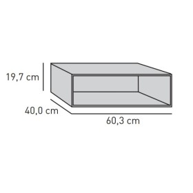 Skantherm - Optik-Box, Breite 60,3 cm Kaminzubehör