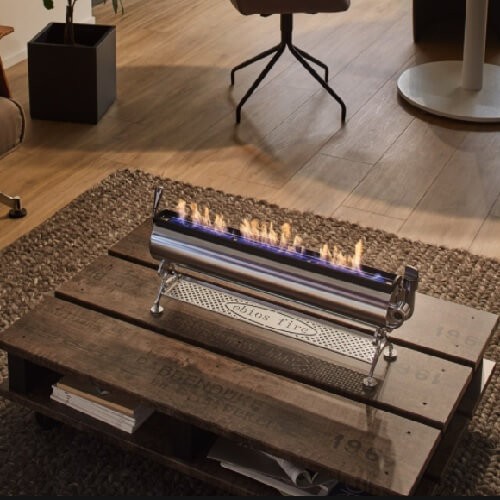 Bioethanol Kamin Spartherm Ebios Fire Steel
