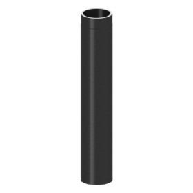 Ofenrohr - doppelwandig - Längenelement 1000 mm schwarz - Tecnovis TEC-Protect