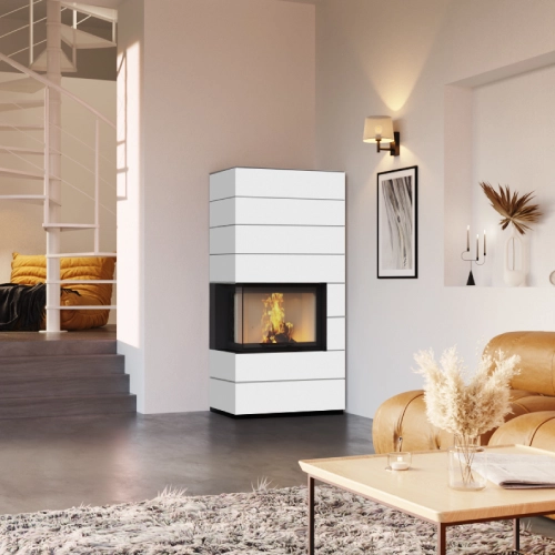 Neocube C20 Black & White Edition Kaminbausatz 7,8 kW