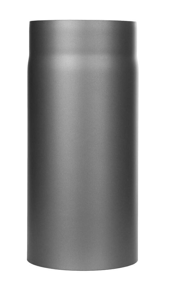 Ofenrohr - Längenelement 330 mm gussgrau - Tecnovis TEC-Stahl