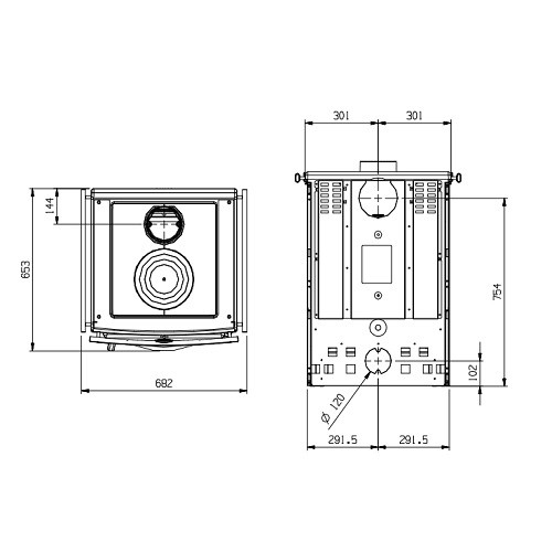 La Nordica Cucinotta Holzherd 9,1 kW