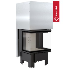 Kratki NBC 600/400 Kamineinsatz 9 kW Schiebetür