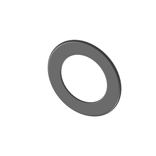 Ofenrohr - Wandrosette 55 mm schwarz - Tecnovis TEC-Stahl