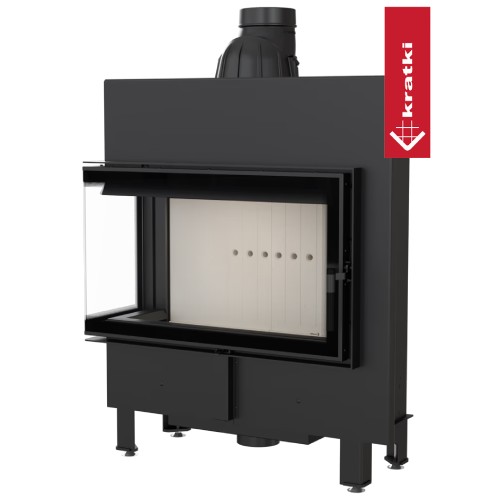 Kratki Lucy 14 Slim Kamineinsatz 10 kW Eckkamin
