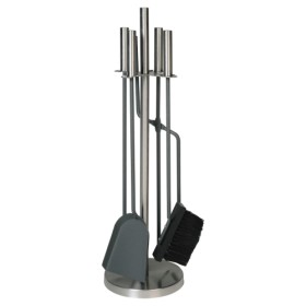 Lienbacher - Kaminbesteck 4-teilig, Edelstahl Kaminzubehör