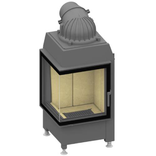SCHMID Ekko 45(45) s Kamineinsatz 7 kW Drehtür