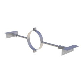 Sparrenhalterung verstellbar 500 - 900 mm - doppelwandig - Tecnovis TEC-DW-Design