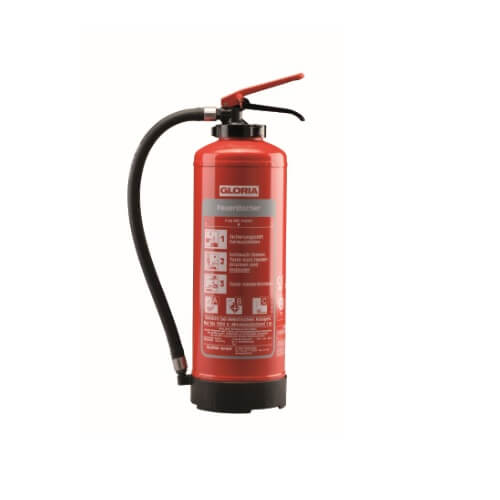 Feuerlöscher Gloria P 6 EASY mit Wandhalter