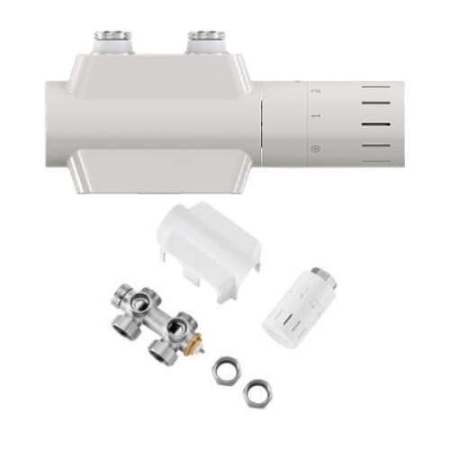 Heizkörper Zubehör Buderus - Logafix Design-Ventil-Armaturen-Set Universal