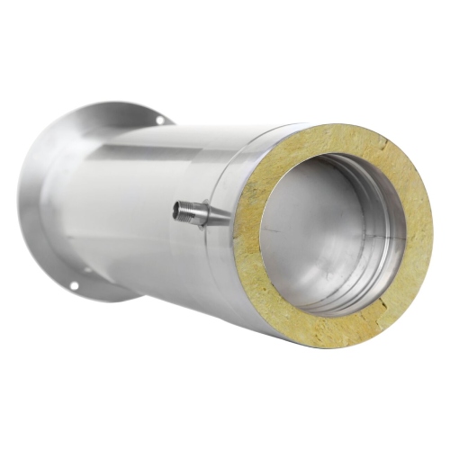 Teleskopstütze 250 - 690 mm inkl. Teleskopkopf mit Kondensatablauf seitlich - Tecnovis TEC-DW-Design