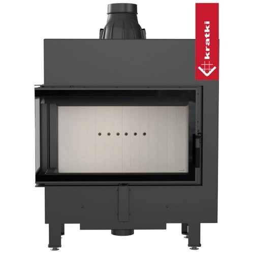 Kratki Lucy 14 Slim Kamineinsatz 10 kW Eckkamin