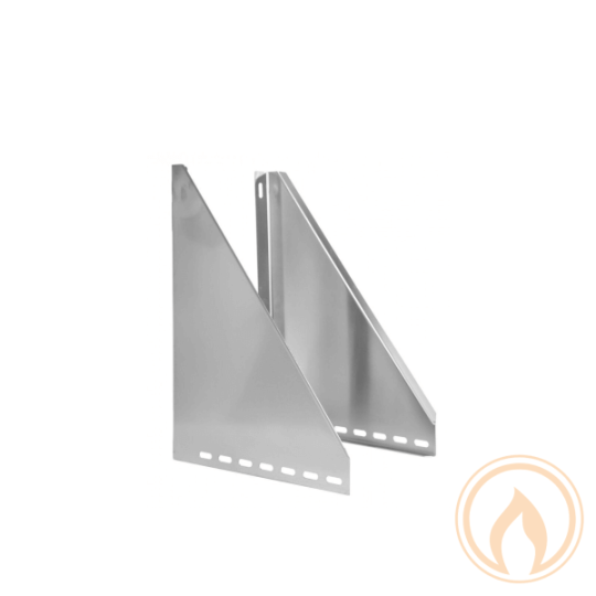 Wandkonsole verstellbar 50 - 90 mm - doppelwandig - EKA-Edelstahlkamine Complex D