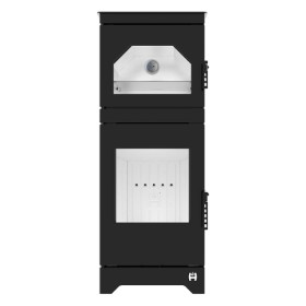 Hitze Lynx O Kaminofen 6,5 kW mit Backfach