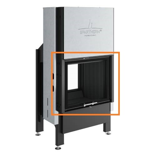 Spartherm - Satz Eboris 1300 schwarz für Mini S-FDh Kaminzubehör
