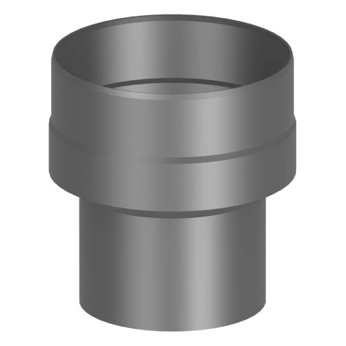 Ofenrohr - Erweiterung lackiert gussgrau - Tecnovis TEC-Stahl Ofenrohr - Erweiterung lackiert gussgrau - Tecnovis TEC-Stahl