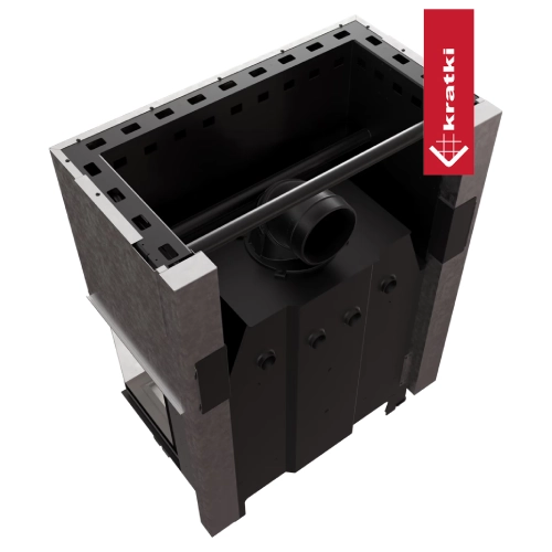 Kratki NBC 1000/400 Kamineinsatz 15 kW Schiebetür