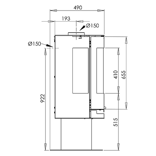 Aduro 9.3 Kaminofen 6 kW